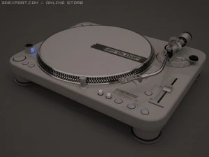 reloop rp6000 mk6 Modelo 3D