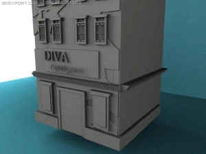 broken apartement 3D Model