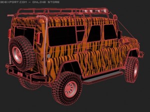 uaz 3153 Modèle 3D