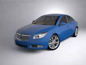 opel insignia 3Dモデル