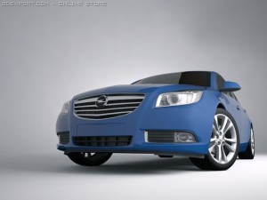 opel insignia 3Dモデル