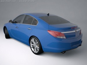 opel insignia 3Dモデル