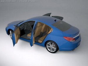 opel insignia 3Dモデル