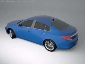 opel insignia 3Dモデル
