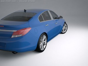 opel insignia 3Dモデル