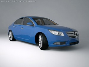 opel insignia 3Dモデル