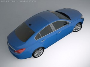 opel insignia 3Dモデル