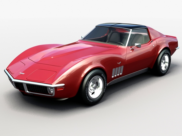 chevroletcorvettec31973 3Dモデル .c4d .max .obj .3ds .fbx .stl .blend 