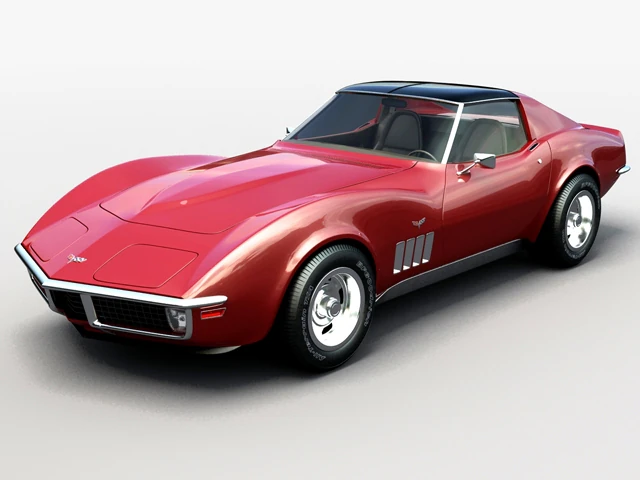 chevroletcorvettec31973 3D Model .c4d .max .obj .3ds .fbx .stl .blend 