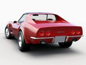 chevroletcorvettec31973 3D Model