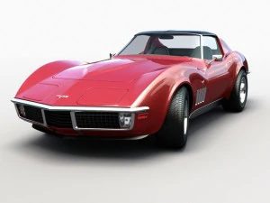 chevroletcorvettec31973 3D Model