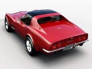 chevroletcorvettec31973 3D Model