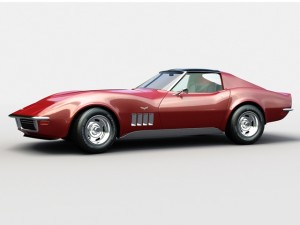 chevroletcorvettec31973 3Dモデル