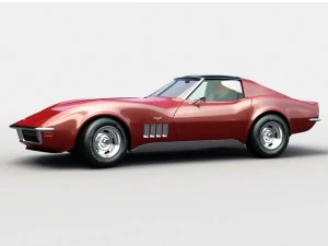 chevroletcorvettec31973 3D Model