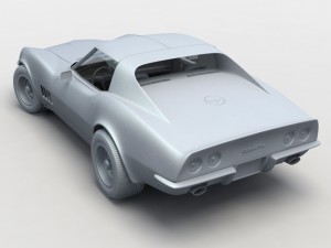 chevroletcorvettec31973 3Dモデル