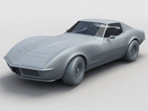 chevroletcorvettec31973 3Dモデル