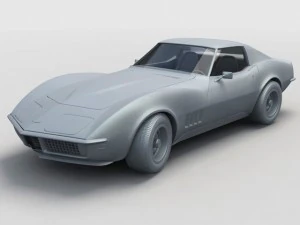 chevroletcorvettec31973 3D Model