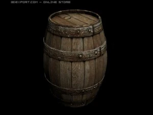 barrel 3D Model