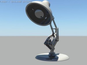 pixrar lamp 3D-Modell