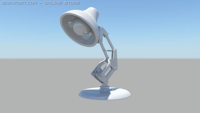 pixrar lamp 3D Modell .c4d .max .obj .3ds .fbx .stl .blend