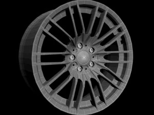 bmw wheel 3D Model