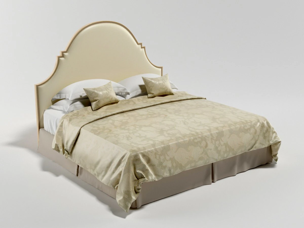 provence bed 3D Model .c4d .max .obj .3ds .fbx .stl .blend 