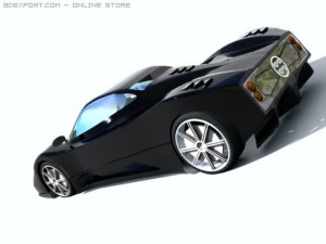 Pagani zonda c12 Modello 3D