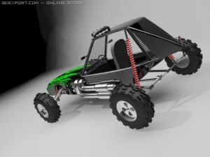 Sand buggy Modelo 3D