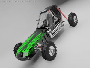 Sand buggy 3D-Modell