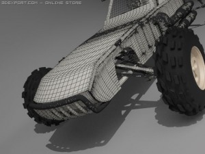 Sand buggy 3D-Modell