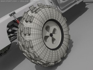 Sand buggy 3D-Modell