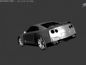 Nissan skyline r35 gtr 3D Model