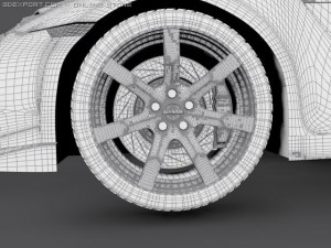 Nissan skyline r35 gtr 3D Модель
