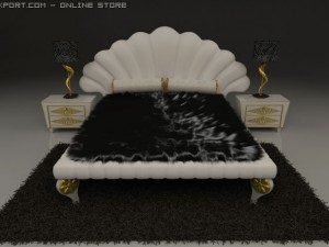 bad  desk  lamp  carpet 3D-Modell