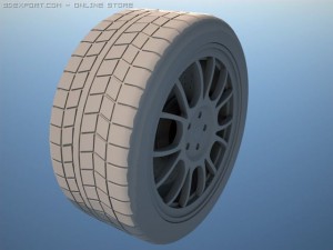ferrari f430 wheel 3D 模型