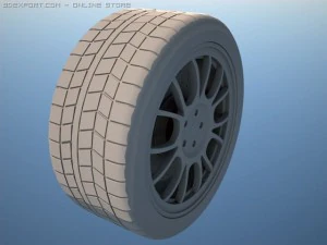 ferrari f430 wheel 3D Model