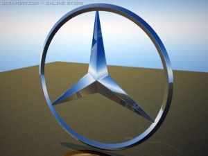 mercedes benz star 3D Модель