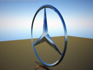 mercedes benz star Modelo 3D