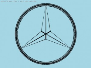 mercedes benz star Modelo 3D