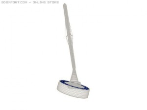 mercedes benz hood ornament 3D Model