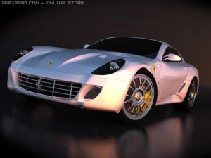 ferrari 599gtb Model 3D