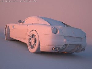 ferrari 599 gtb 3D Model