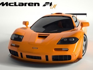 mclaren f1 lm 3D Модель