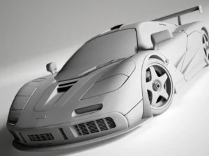 mclaren f1 lm 3D Model