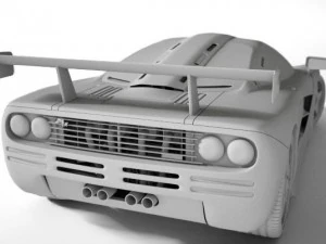 mclaren f1 lm 3D Model