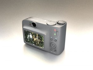 photocamera Model 3D
