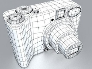 photocamera Model 3D