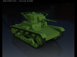 tankt26ussa1933 Modello 3D