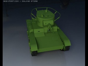 tankt26ussa1933 Model 3D