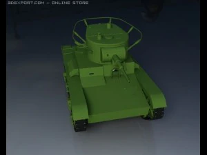 tankt26ussa1933 3D Model